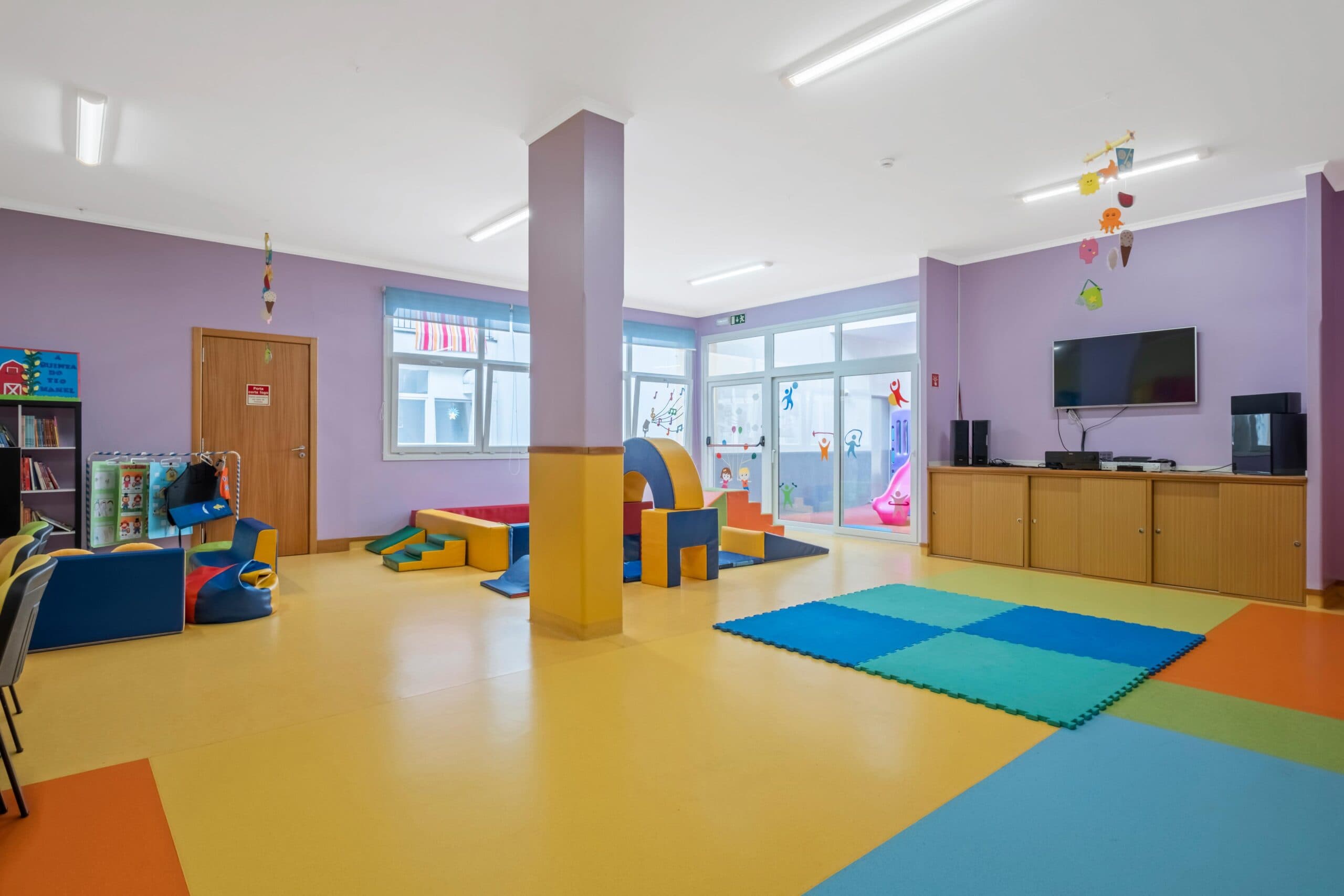 Sala polivalente infantário A Toca dos Traquinas